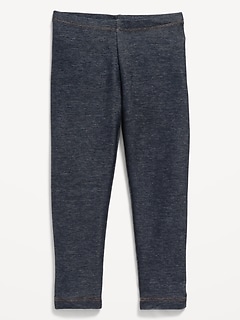 Faux-Jean Leggings for Toddler Girls