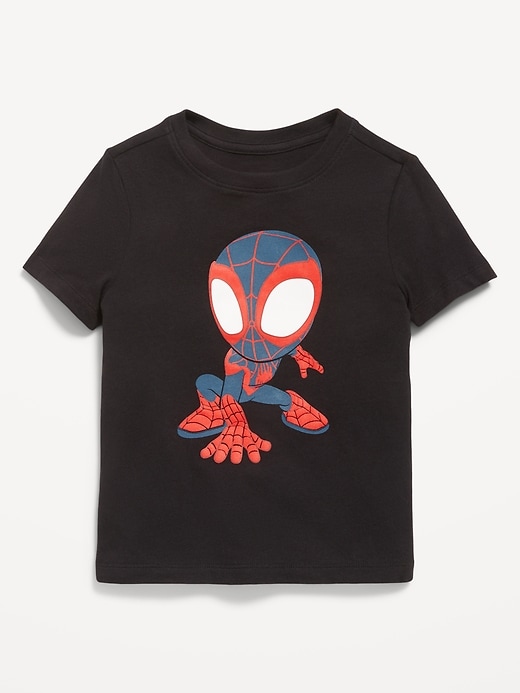 Image number 1 showing, Marvel™ Spider-Man Unisex Graphic T-Shirt for Toddler
