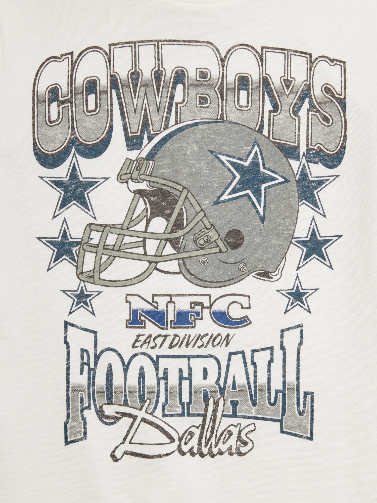 Dallas Cowboys Gender-Neutral Graphic T-Shirt for Kids