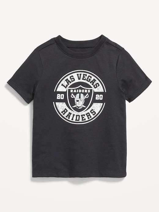 Image number 1 showing, NFL™ Las Vegas Raiders™ Unisex Graphic T-Shirt for Toddler
