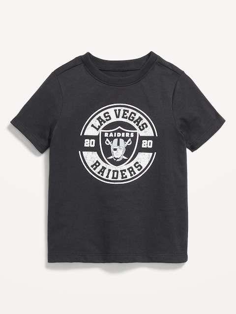 Las Vegas Raiders Unisex Graphic T-Shirt for Toddler - Las Vegas Raiders (Black)