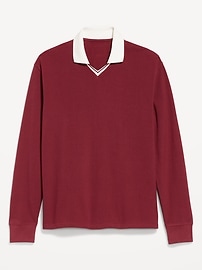 Image number 4 showing, Loose Fit Pique Polo
