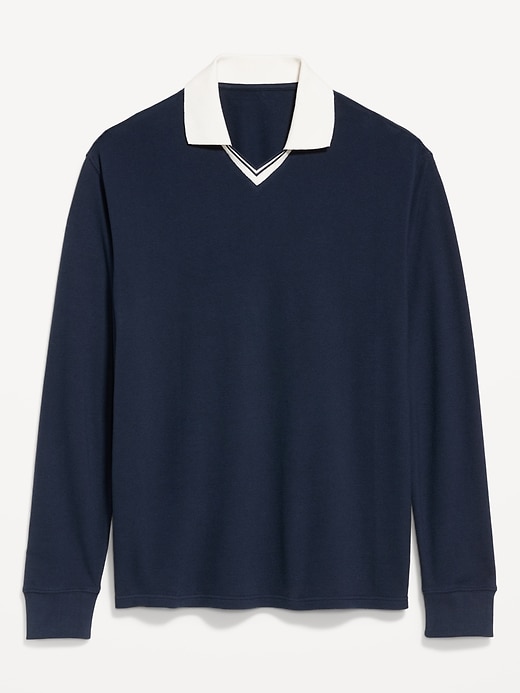 Image number 4 showing, Loose Fit Pique Polo
