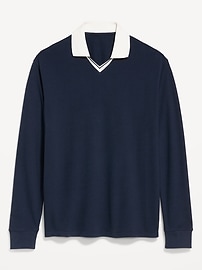 Image number 4 showing, Loose Fit Pique Polo