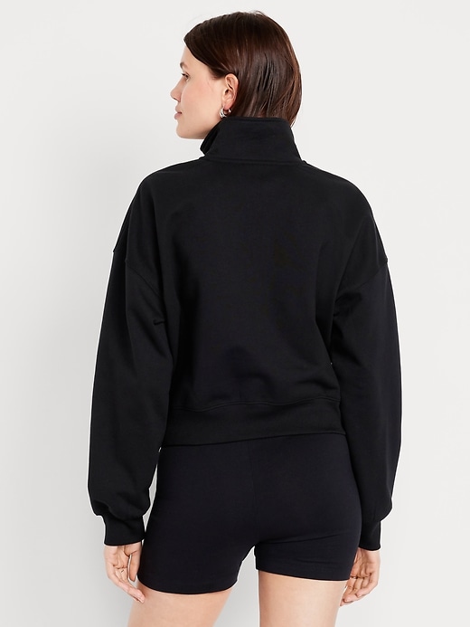 Image number 2 showing, NFL™ Detroit Lions™ Oversized Half-Zip Sweatshirt