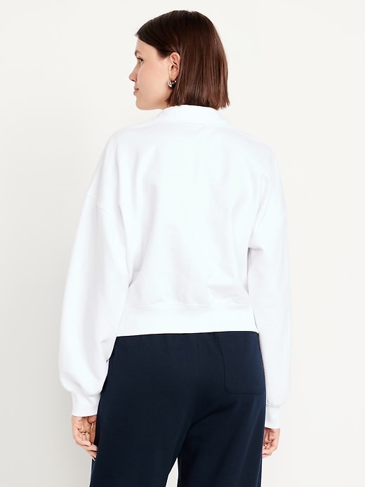 Image number 2 showing, NFL™ Buffalo Bills™ Oversized Half-Zip Sweatshirt