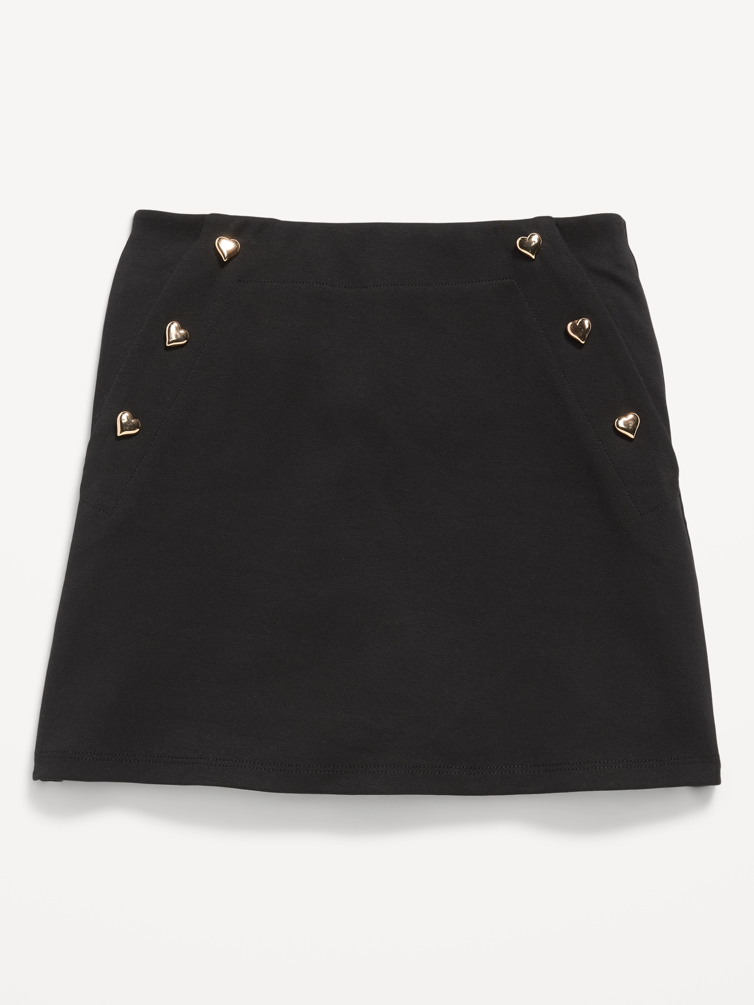 Jacquard-Knit Sailor Skort for Girls
