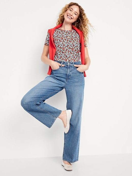 Image number 3 showing, Luxe Crew-Neck Top