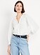 Button-Down Embroidered Top - image 5