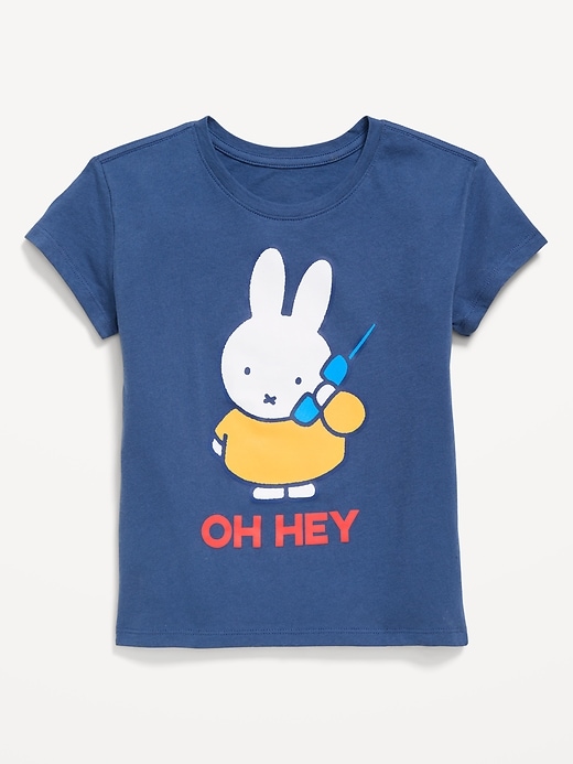 Image number 1 showing, Miffy™ Graphic T-Shirt for Girls