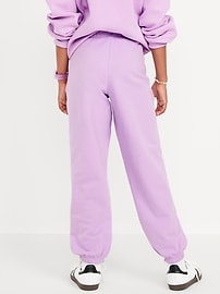 Image number 2 showing, Favorite Fleece High-Waisted Jogger Sweatpants for Girls