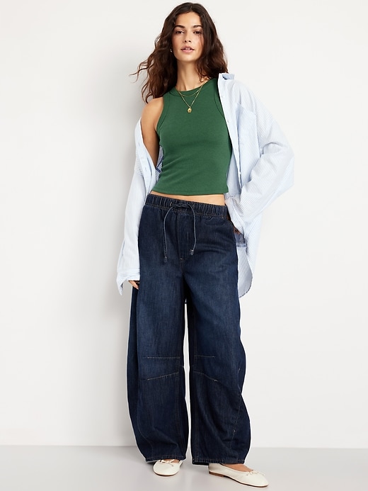 Image number 3 showing, Snug Crop Tank Top