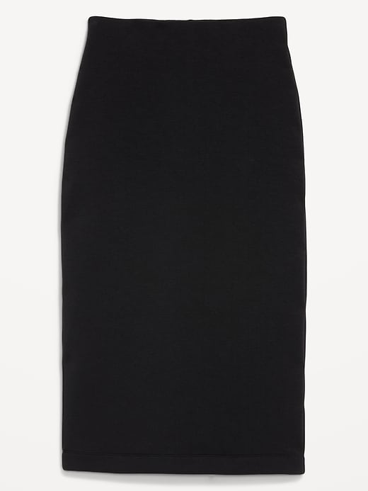 Image number 8 showing, Extra High-Waisted Bounce Fleece Midi Skirt