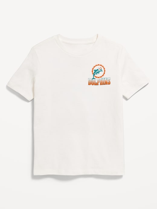 Image number 1 showing, NFL™ Miami Dolphins™ Gender-Neutral Graphic T-Shirt for Kids