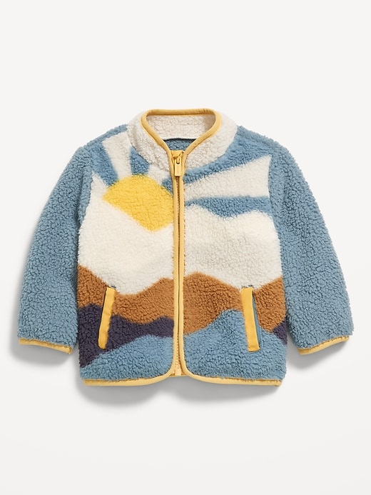 Image number 2 showing, Sherpa Zip-Front Jacket for Baby