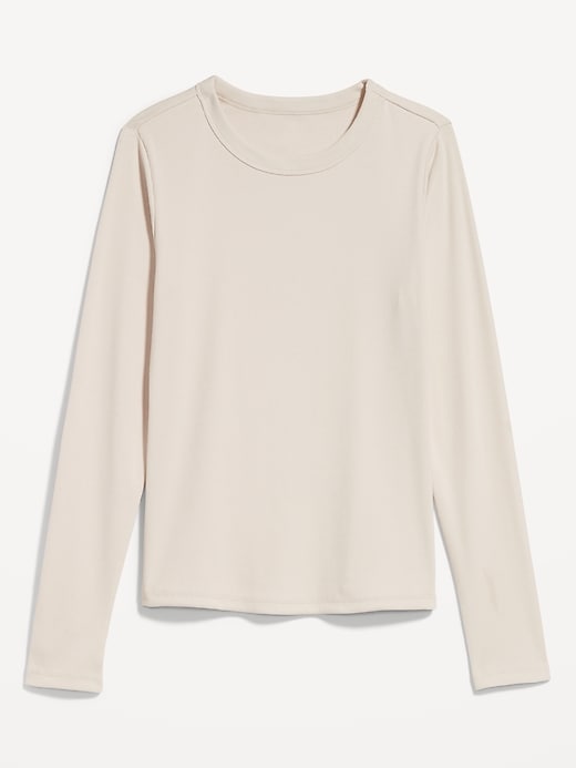 Image number 8 showing, Snug Long-Sleeve Crew-Neck T-Shirt