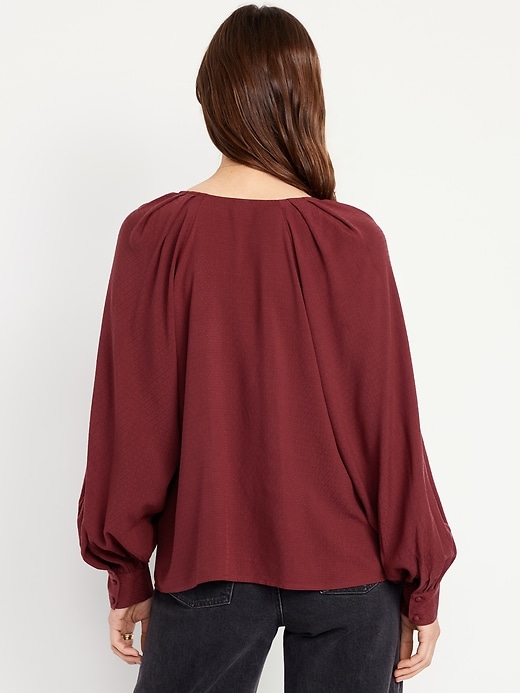 Image number 2 showing, Jacquard Button-Down Top