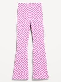 Image number 4 showing, Printed High-Waisted Flared Leggings for Girls