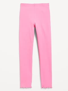 Cozy Ribbed Flare-Leg Leggings for Toddler Girls