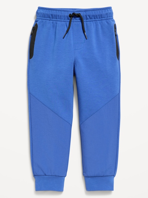 Dynamic Fleece Jogger Sweatpants for Toddler Boys - Hydro Blue