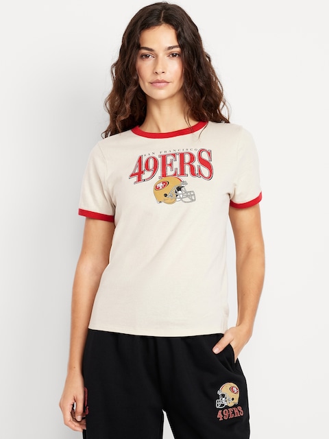 NFL™ San Francisco 49ers™ EveryWear Crew-Neck Ringer T-Shirt - San Francisco 49Ers
