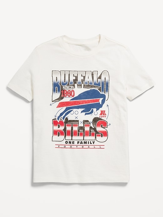 Image number 1 showing, NFL™ Buffalo Bills™ Gender-Neutral Graphic T-Shirt for Kids