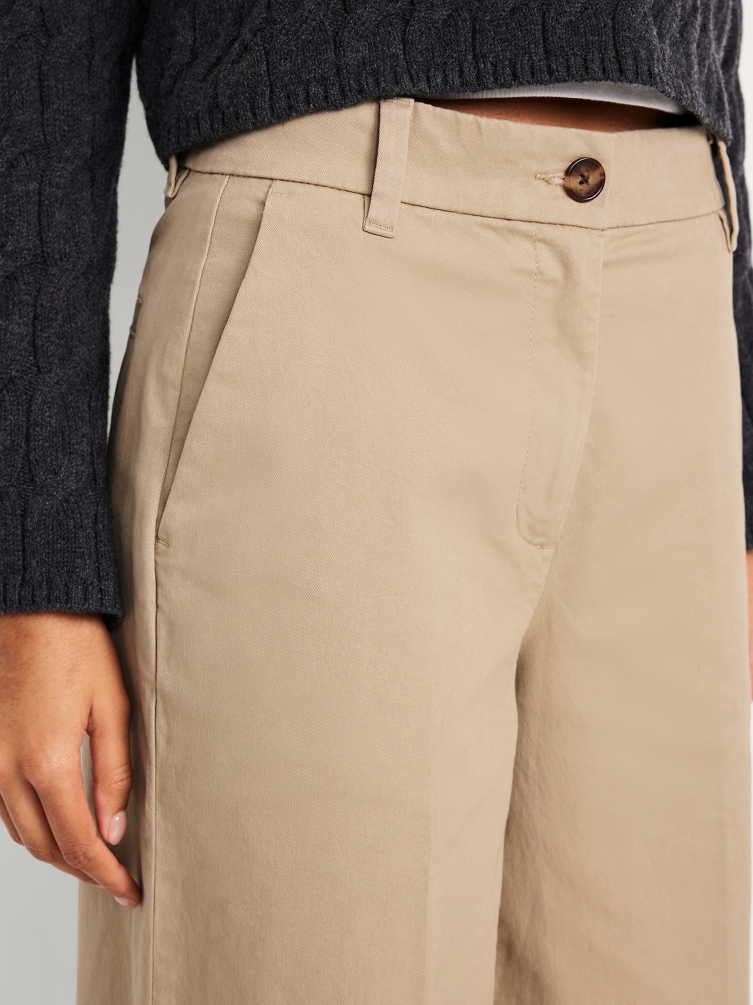 Extra High-Waisted Super Wide-Leg Chino Pants | Old Navy
