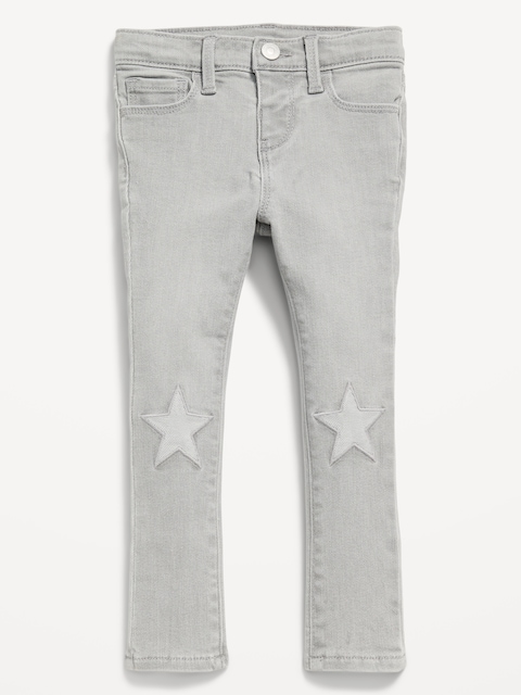High-Waisted Rockstar 360° Stretch Jeggings for Toddler Girls