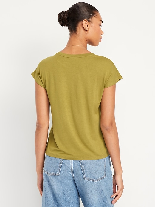 Image number 2 showing, Luxe Dolman T-Shirt