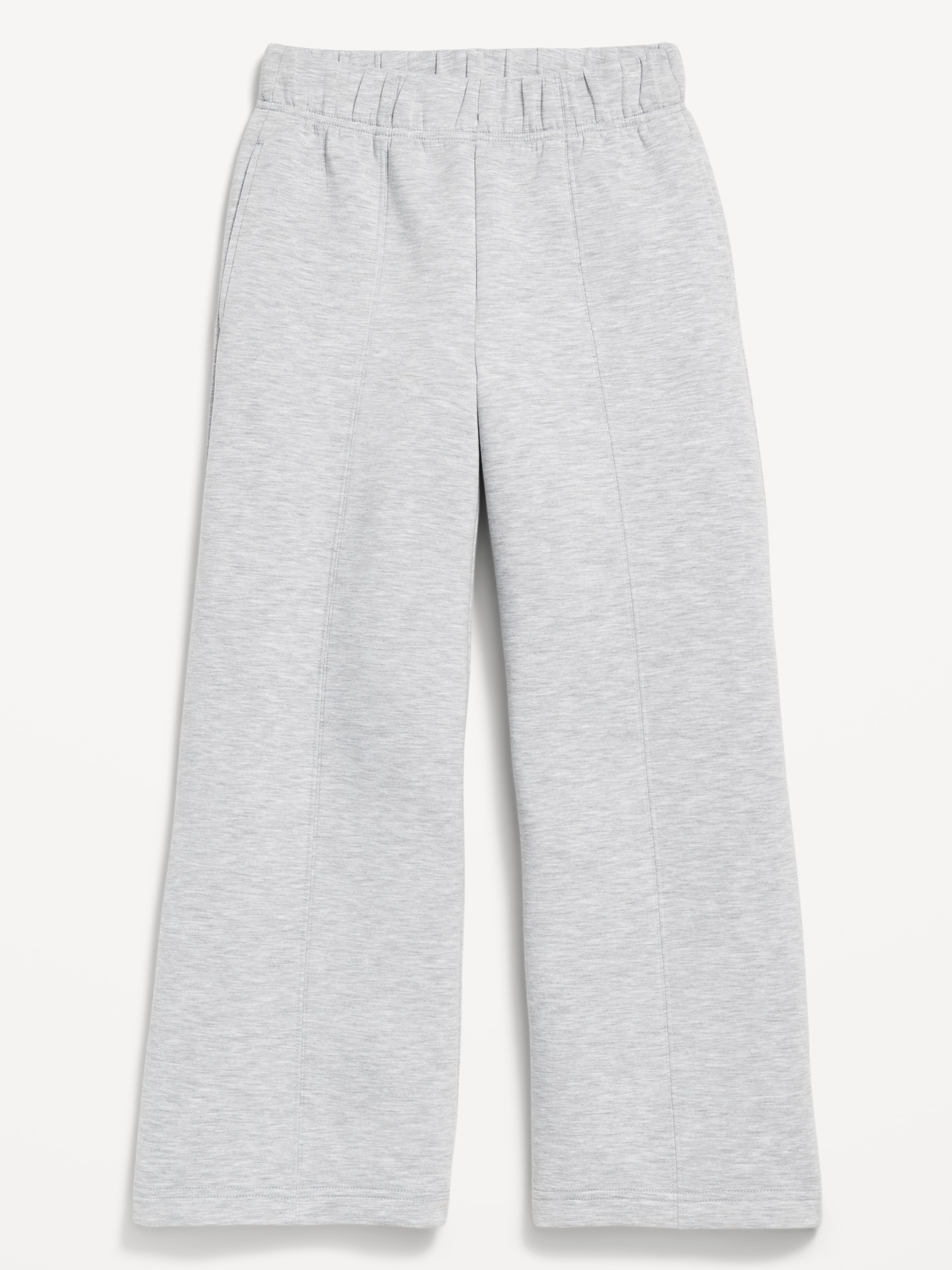 High-Waisted Bounce Fleece Wide-Leg Sweatpants for Girls