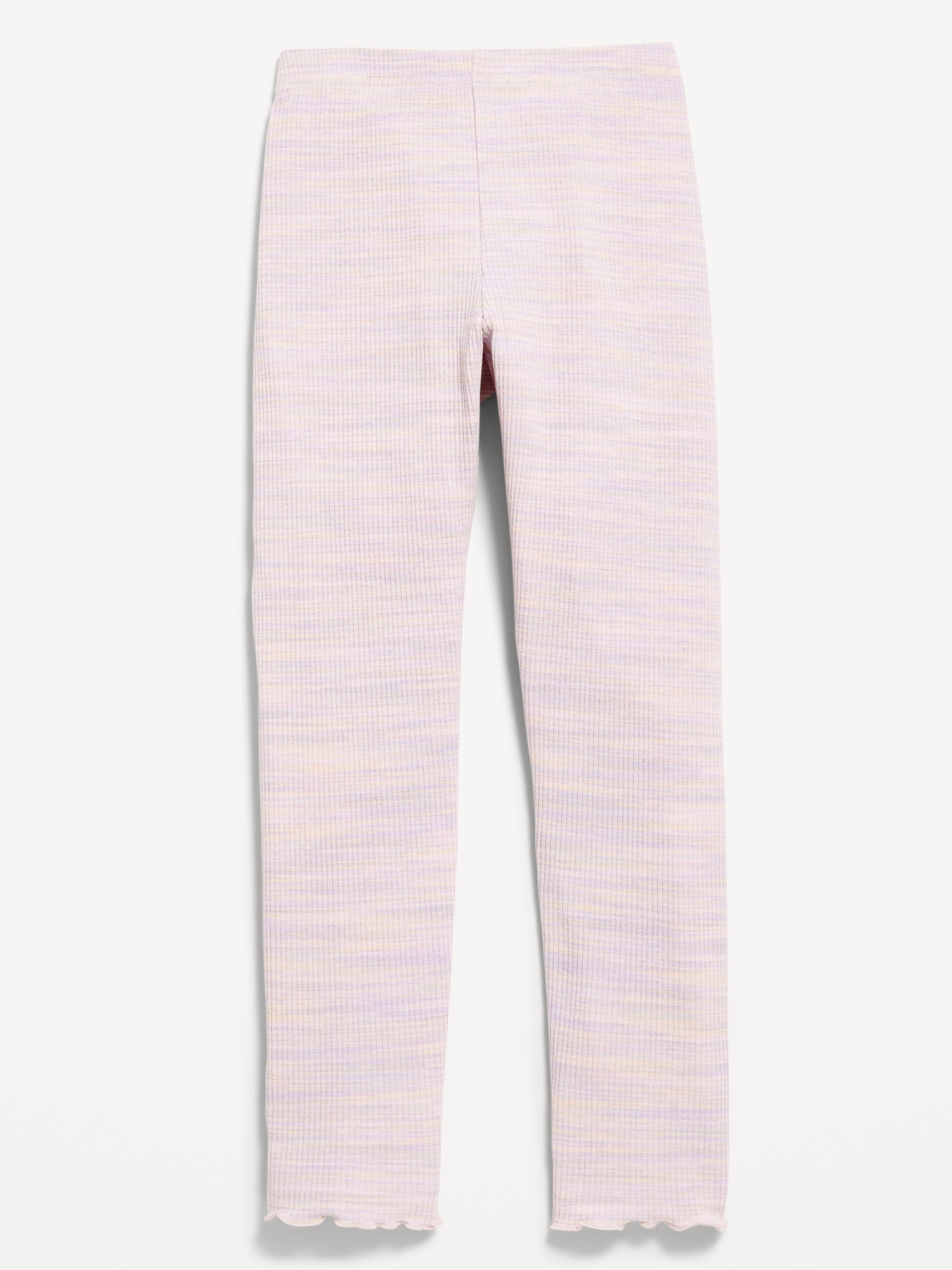 Shiny Foil Print Leggings for Girls