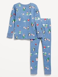 Image number 2 showing, Printed Snug-Fit Pajama Set for Toddler & Baby