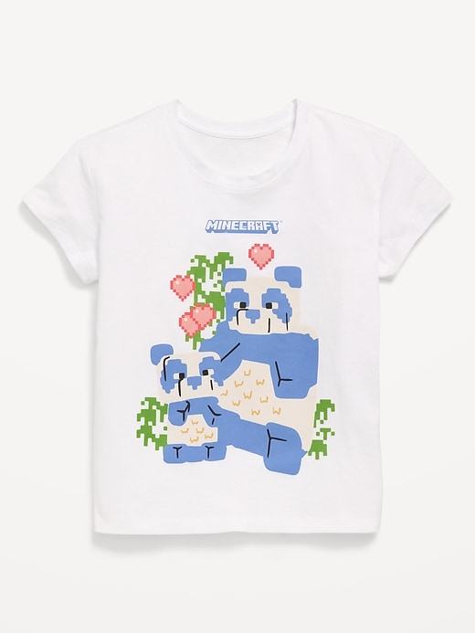 Image number 1 showing, Minecraft™ Graphic T-Shirt for Girls