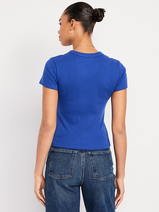 Image number 2 showing, Snug Crop T-Shirt