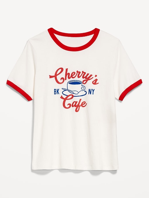 Image number 9 showing, EveryWear Graphic Ringer T-Shirt