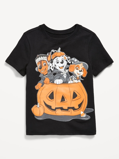 Paw Patrol™ Unisex Graphic T-Shirt for Toddler - Black Jack