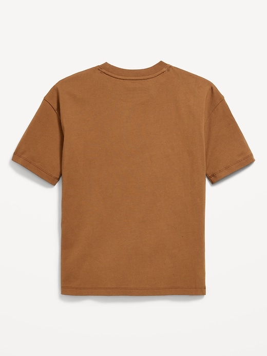 Oversized Short-Sleeve Graphic T-Shirt for Boys