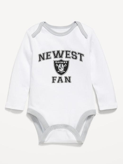 Image number 1 showing, NFL™ Las Vegas Raiders™ Graphic Bodysuit for Baby