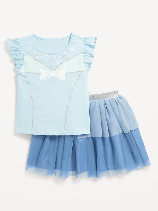 Image number 2 showing, Disney© Princess T-Shirt and Tutu Skirt Set for Toddler Girls