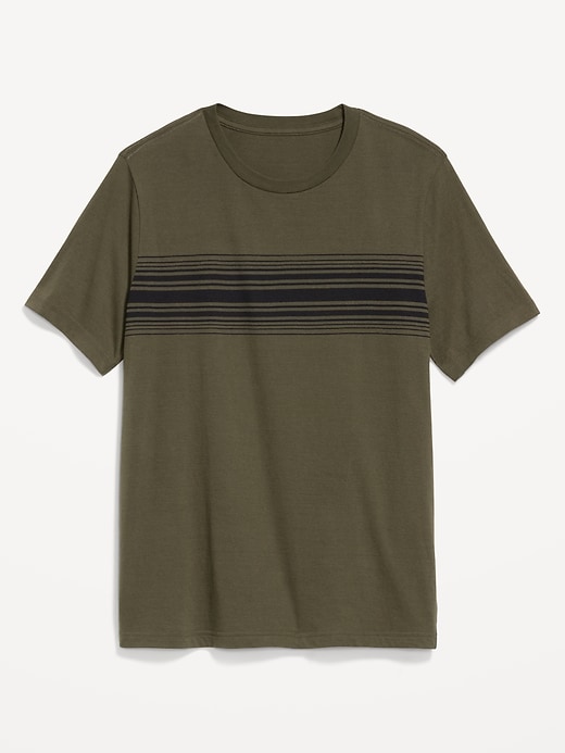 Image number 4 showing, Crew-Neck Striped T-Shirt