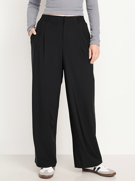 Image number 5 showing, High-Waisted SleekTech Trouser Pants