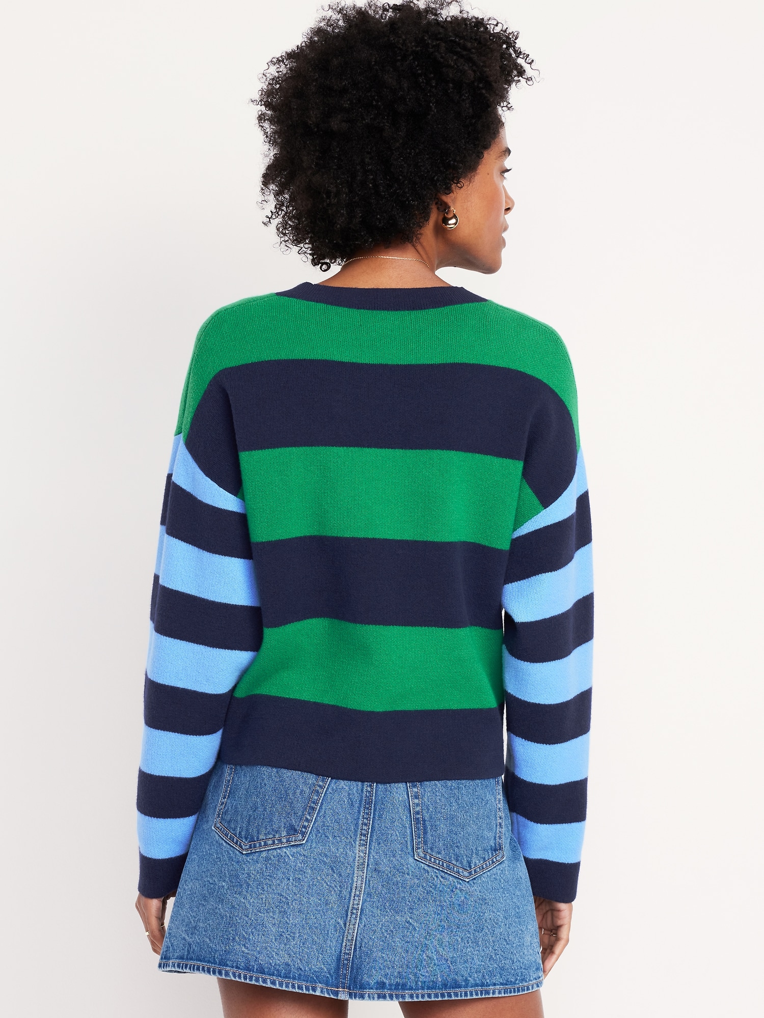 SoSoft Cropped Crew-Neck Sweater
