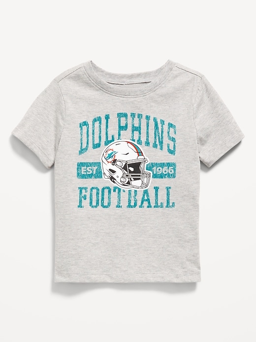 Image number 1 showing, NFL™ Miami Dolphins™ Unisex Graphic T-Shirt for Toddler
