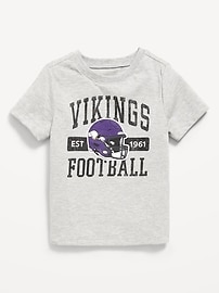 Image number 1 showing, NFL™ Vikings™ Unisex Graphic T-Shirt for Toddler