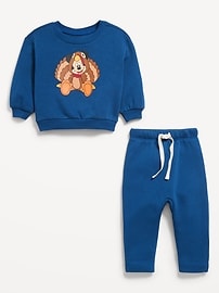 Image number 3 showing, Disney© Unisex Graphic Sweatshirt and Sweatpants Set for Baby