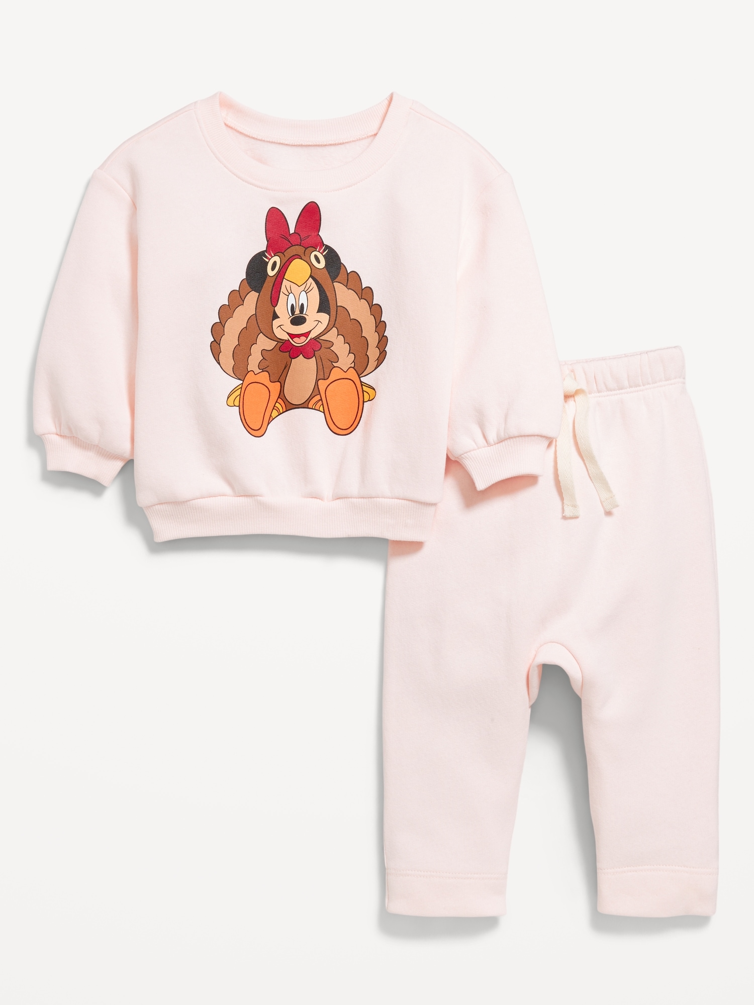 Disney© Unisex Graphic Sweatshirt and Sweatpants Set for Baby