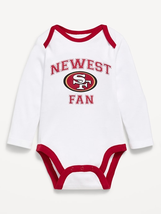 Image number 1 showing, NFL™ San Francisco 49ers™ Graphic Bodysuit for Baby