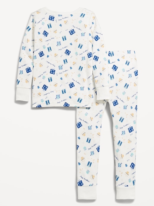 Printed Snug-Fit Pajama Set for Toddler & Baby