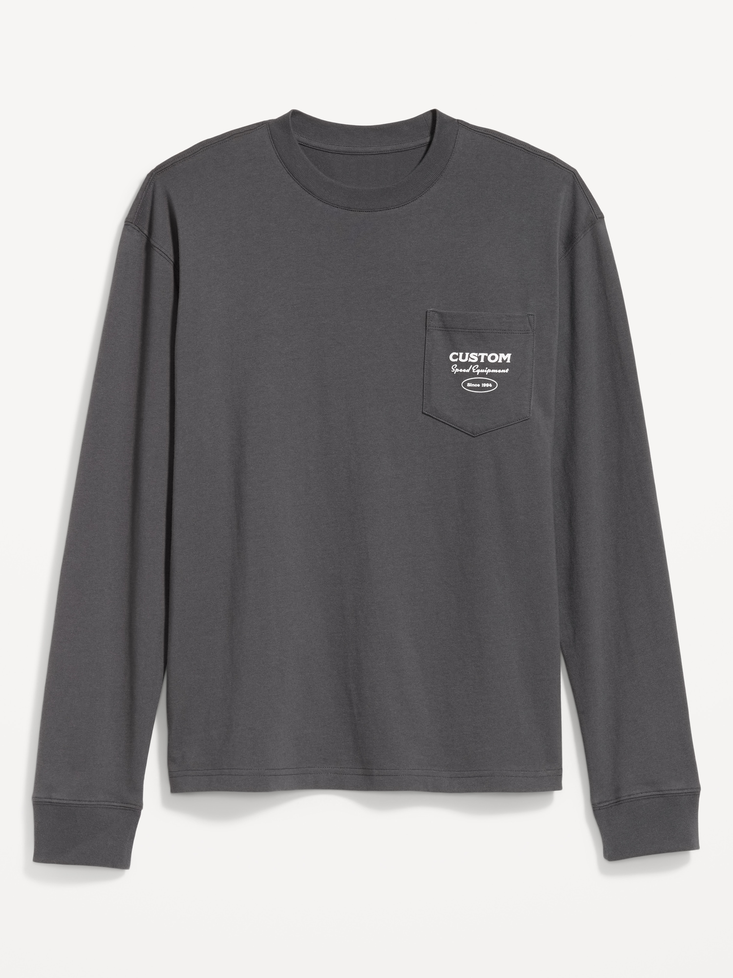 トップス POCKET & CREW 2PACK LS T-SHIRTS NAVY S Cotton Long Sleeve Pocket Crew T-Shirt in Tees & Hoodies | Vince