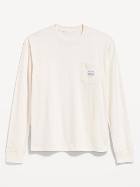 Heavyweight Long-Sleeve Logo-Graphic T-Shirt - Old Navy Motors Usa
